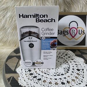 HAMILTON BEACH ELECREIC COFFEE GRINDER 80350R BRAND NEW IN BOX